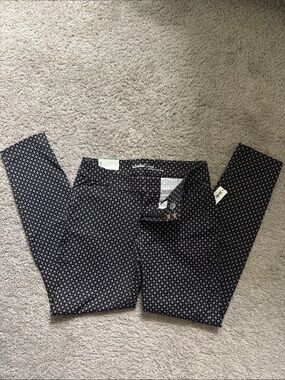 Old Navy Black Pixie Pants with White Dot Print - NWT